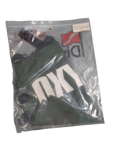 Dive Rite Oxygen Tank Cover Small Green Scuba Diving O2 Safety Tank Wrap GM2788 - Picture 2 of 3