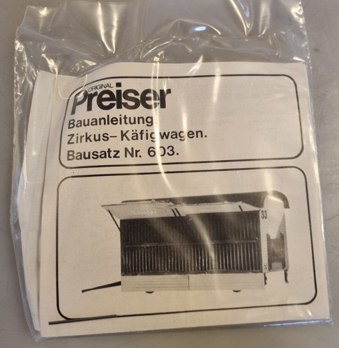 Preiser 20603 Bausatz Zirkus Knie Sonderserie H0-1:87, Neu in OVP - Bild 4 von 6