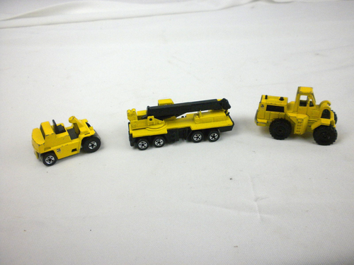 Vintage 1981 1979 Diecast Hot Wheels Diecast Forklift Crane Loader Cat Yellow - Picture 1 of 12