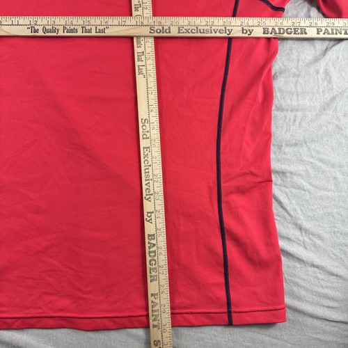 Coolibar UPF 50 Hemd Herren XXL Rot Kurzarm Outdoor Performance Stretch Oberteil - Bild 3 von 8