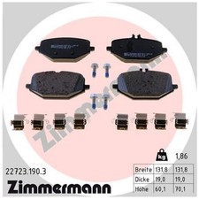 Satz Bremsbeläge Bremsklötze hinten für Mercedes GLE C167 V167 GLS X167 | 432
