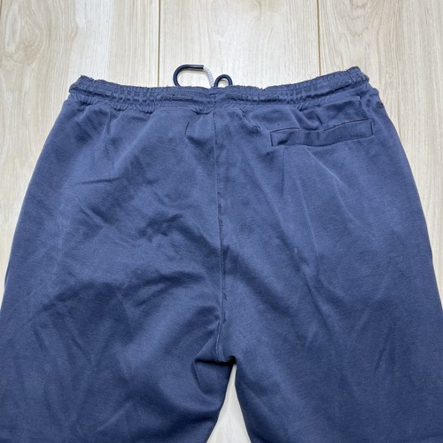 BOSS HUGO BOSS Men’s Jogger Sweatpants Navy Blue Medium Drawstring Logo Stretch - Picture 14 of 15