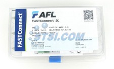 AFL FAST-SC-MM62.5-6 FastConnect SC MM 62.5 OM1 Fiber Optic Connector, 6pk ~STSI