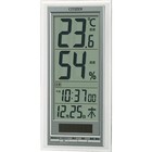 RHYTHM Citizen High-Precision Digital Thermometer and Hygrometer, LifeNavi D204A