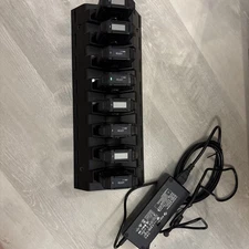 Axon AX1023 Body 3 Camera Lot of 8 with Axon Ax1026 8 Bay Charging Dock