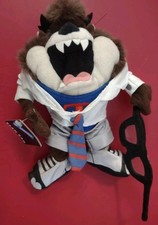 Vintage Warner Bros Studio Store Tasmanian Devil 1999 Plush Bean Bag Toy 10 Inch