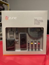 New 2006 Zune Home A/V Pack - Dock, Remote, A/V And Sync Cables And AC Adapter