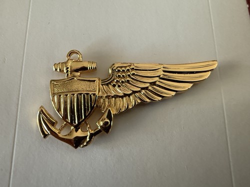 Vanguard US NAVY BALLON PILOT HALF-WING BADGE REGULATION FULL SIZE Original - Bild 2 von 8