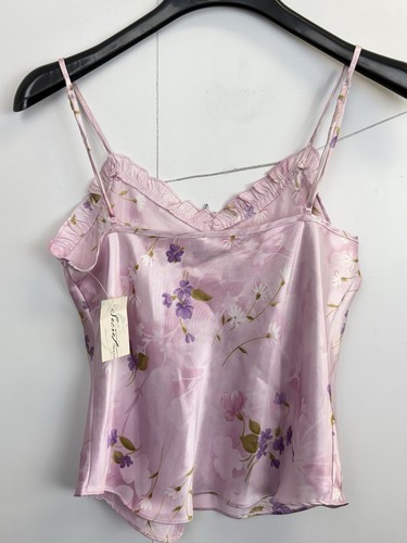 Secret Treasures Pajamas Sleep Shorts & Cami Top 2 Pc Set Women’s S Pink Floral - Picture 7 of 10