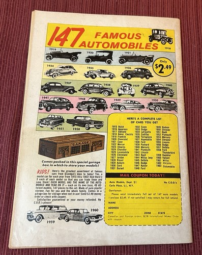 Archie's Pal Jughead #98 Jughead Serving Ice Cream Cover 1963 - Picture 2 of 2