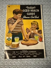 Rawleigh’s Good Health Guide Almanac Cookbook 1950 34 Pages