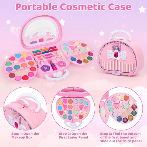 Topsolid Kit Trucco per Bambini per Bambina, Bambino Non Tossico 8-12,... - Foto 5 di 7