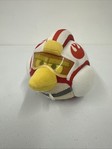 Angry Birds Star Wars Luke Skywalker X-Wing Pilot rot 2013 FLECKEN - Bild 1 von 9