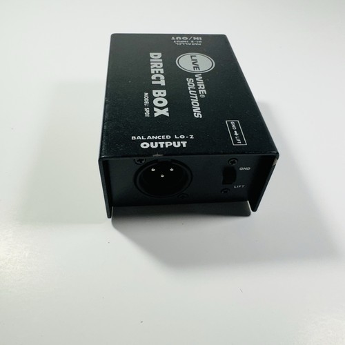 Caja directa pasiva Livewire Solutions con almohadilla de atenuación: modelo SPDI - Imagen 2 de 3