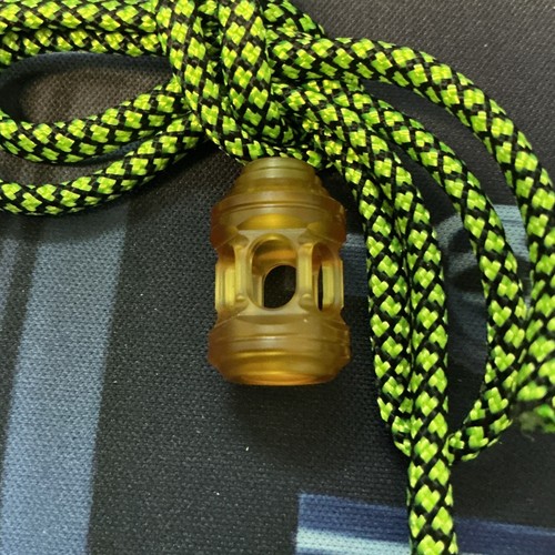 EDC PEI Knife Lanyard Bead Paracord Pendant Bracelet Bead DIY Craft pocket knife - Picture 2 of 7