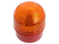 PSB-0227 Signal Generator: Light Flash Red 10-60VDC IP65 Klaxon Signals