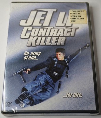 2002 CONTRACT KILLER DVD STARRING JET LI NEW SEALED