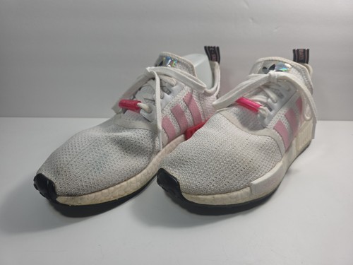 Adidas Damen NMD_R1 weiß True Pink Hologramm FZ3777 - Größe 9,5 - Bild 9 von 10