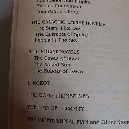 Robots Of Dawn And Empire VTG Paperback Lot Asimov Lije Raley & R. Daneel Olivaw - Foto 4 di 14