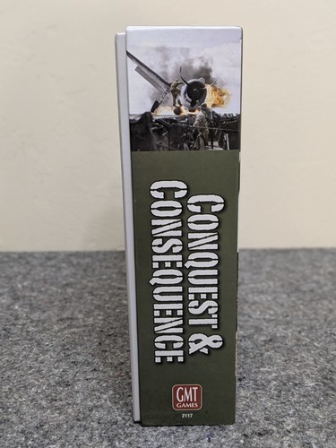 Conquest & Consequence GMT Board Game | New Unpunched w Sealed Components - Picture 3 of 16