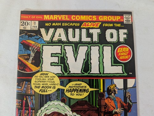 VAULT OF EVIL #1 (Marvel, 1973) Sehr guter Erhaltungszustand+ - Bild 2 von 6