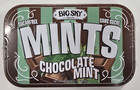 Big Sky Sugar Free Chocolate Mint Mints (2) Pack Nostalgic Tins Free Shipping