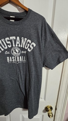 Mustang Béisbol Billings Montana Pioneer League Béisbol Gris Talla 2XL Para hombres... - Imagen 2 de 7