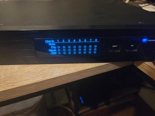 QSC Q-SYS Core 110F USB/Flex Channel Audio DSP V1 w/ Power cable - Picture 9 of 11