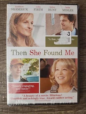 *BRAND NEW DVD* Then She Found Me W/ Matthew Roderick & Helen Hunt (DVD, 2008)