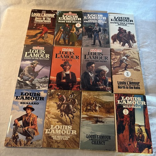38 Louis L’amour Western Paperbacks - Picture 7 of 9