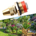 High Pressure Brass Water Spray Nozzle for Garden 12 Inch Adjustable Sprinkler