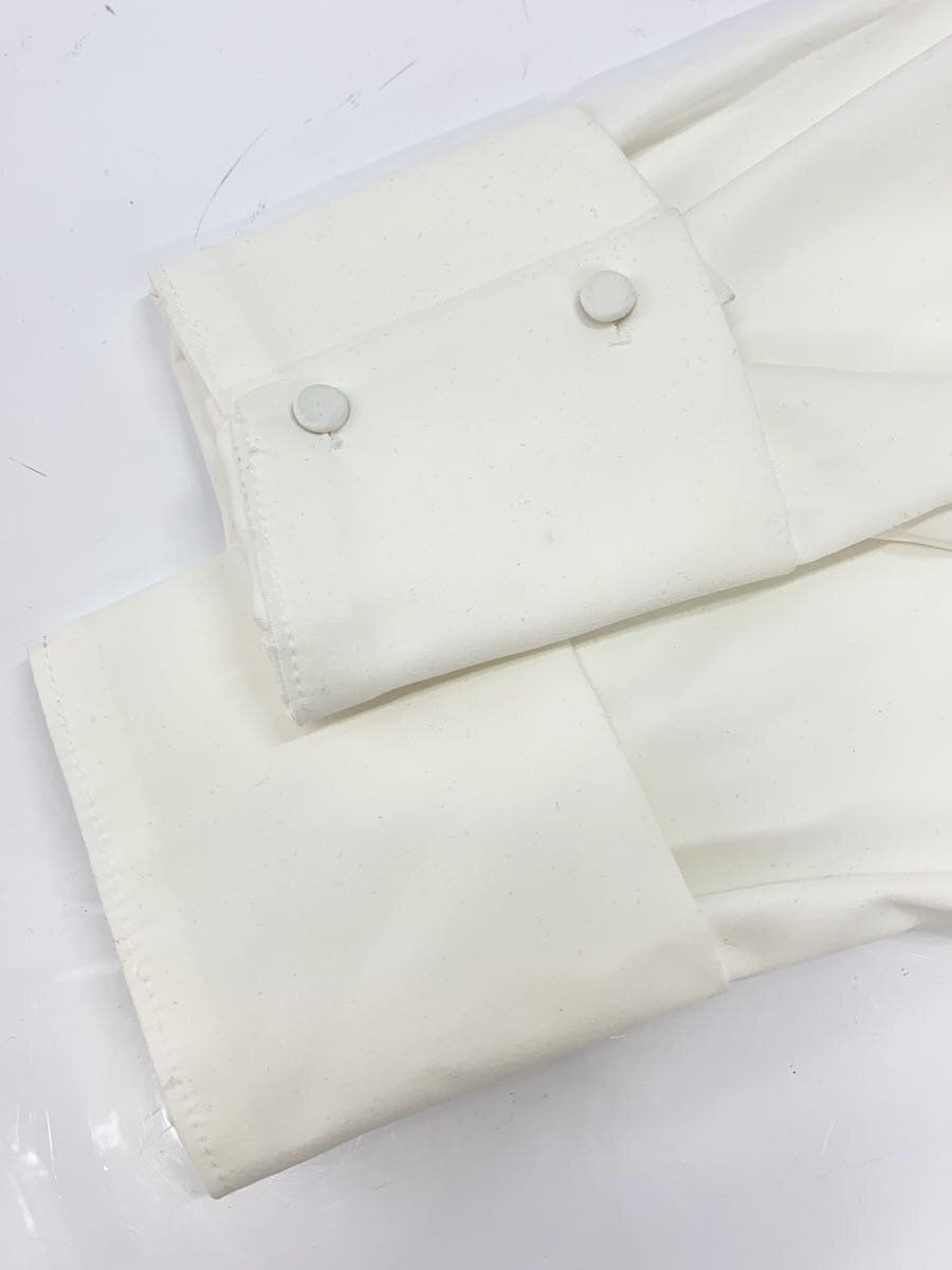 bow.a others HALF ZIP SHIRT ONE-PIECE M POLYESTER White Used bow.a others HALF ZIP SHIRT ONE-PIECE M POLYESTER White Used