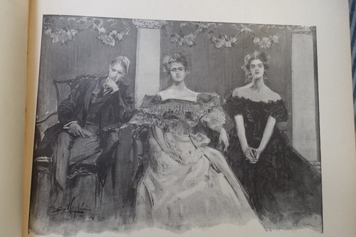 THE PASSING SHOW DRAWINGS BY A.B. WENZELL COPYRIGHT 1900 LARGE ANTIQUE BOOK - Picture 13 of 20