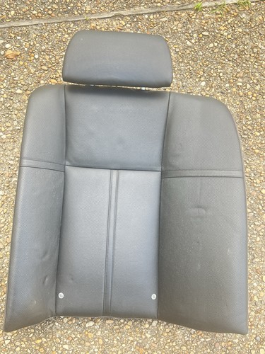 2008 750li bmw rear upper left seat cushion with headrest black OEM - Bild 1 von 9