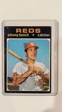 1971 Topps - Johnny Bench #250 VG