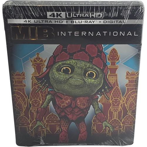 Men IN Black: International 4K Ultra HD+Blu-Ray+Digital HD Steelbook Free - Picture 1 of 10
