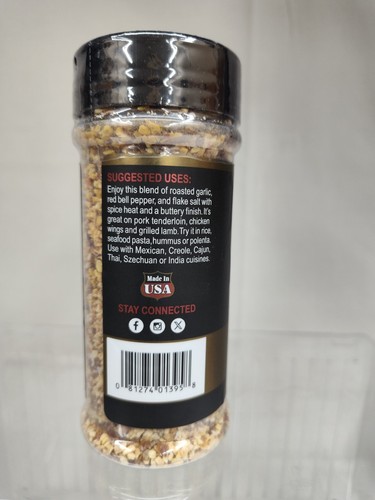 Baron Spices & Seasonings Grill Season Roasted Garlic & Red Bell Pepper 5.5oz. - Bild 2 von 3