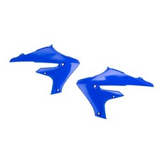 Cycra Powerflow Radiator Shrouds Scoops Blue For YAMAHA YZ250F YZ450F WR FX