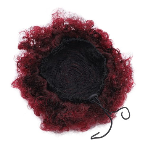 Puff Hair Bun Easy To Wear High Temperature Synthetic Fiber Drawstring Messy BYS - Picture 7 of 12