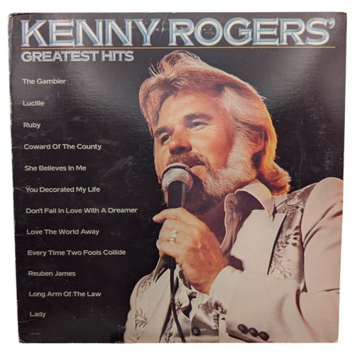 Kenny Rogers Greatest Hits Vinyl LP Vintage 1980 Liberty Record L00-1072 VG - Picture 1 of 6