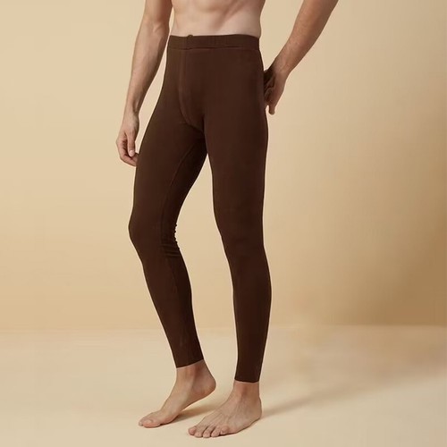 Pantaloni pigiama leggings vita alta per freddo intimo slip nuovo - Foto 9 di 20