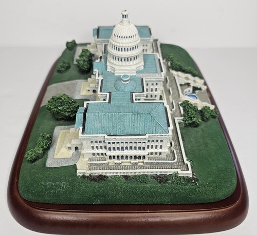 Danbury Como Nuevo Capitolio de Estados Unidos Réplica Washington D.C Gran Edificio Regalo De Colección - Imagen 5 de 12