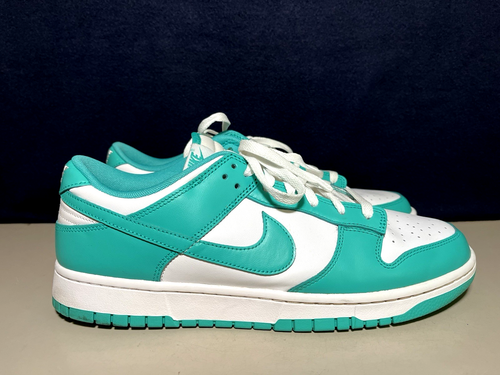Nike Dunk Low Retro Aqua & White DV0833-001 Men's Size 12 - Picture 2 of 12