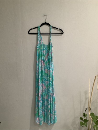 Lilly Pulitzer Camellia Cover Up Blau Ibiza Gr. M Neu ohne Etikett - Bild 14 von 14