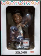 San Antonio Spurs Keldon Johnson H.E.B NBA Basketball Bobblehead In Box