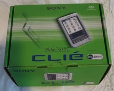 Sony Cli  PEG-T615C Personal Entertainment Organizer Palm Powered Working Used