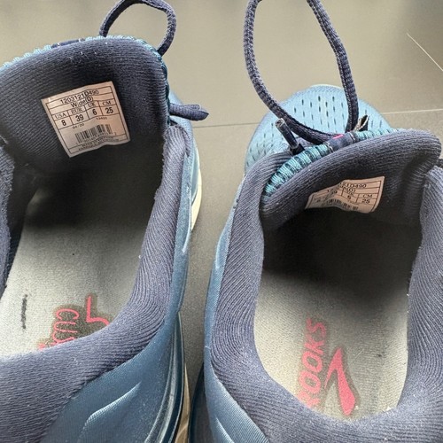 Zapatos para correr Brooks Dyad 11 azules para mujer talla 8 anchos (D) - Imagen 7 de 8
