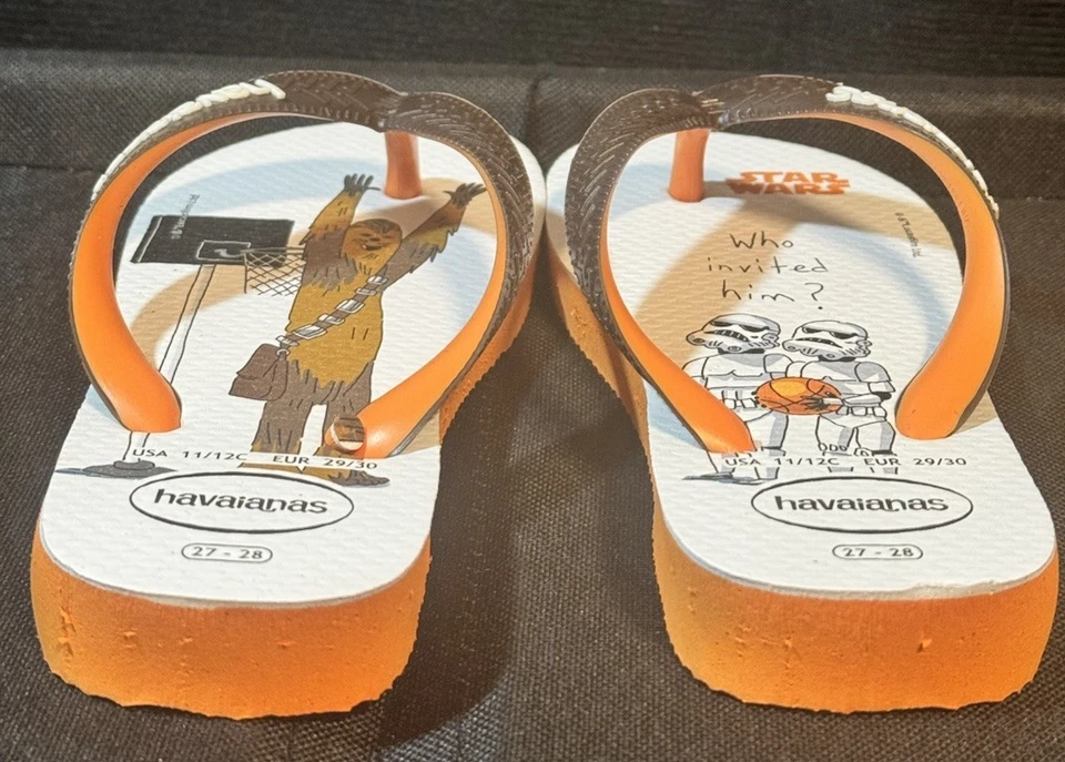 Chanclas Havaianas Niños, Star Wars / Tallas 11/12C / Begonia Naranja Foto 4 de 4
