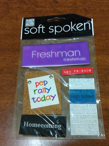 Big Ideas Dimensional Stickers HIGH SCHOOL FRESHMAN Scrapbooking More NIP - Picture 2 of 6