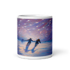 Winter Love Ice Skating 11oz Ceramic Mug